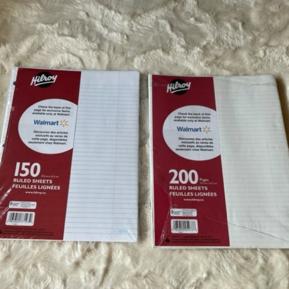 Back to School Office Supplies Paper Notebooks Dividers Hilroy Oxford - Picture 2 of 8